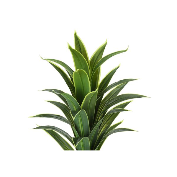 Black Green 47-Inch Indoor Floor Potted Real Touch Decorative Dracaena Artificial Plant, image 5